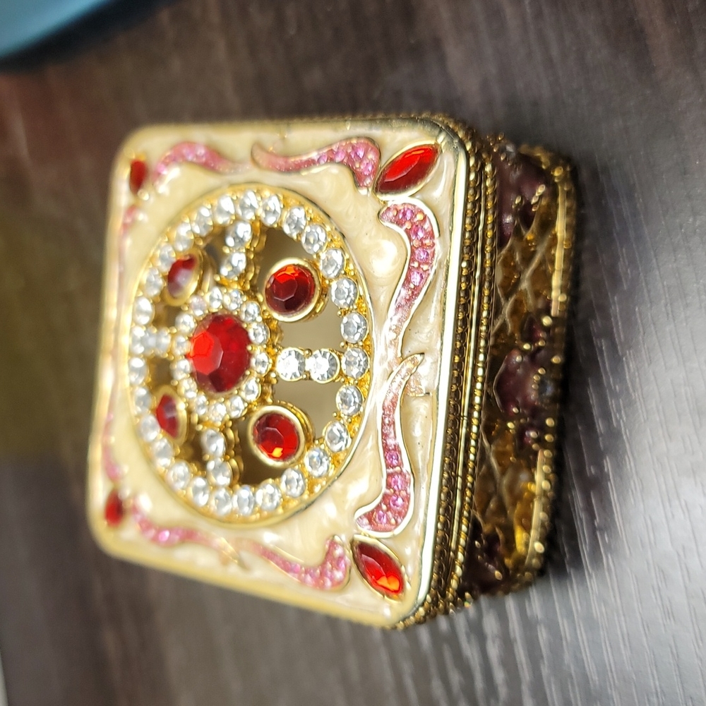 Cristiani Collezione Crystal Jeweled Box